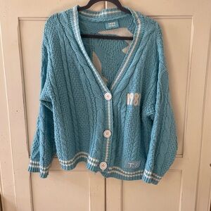 Taylor Swift 1989 Taylor's Version Limited Edition Light Blue Cardigan